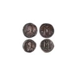 Anccient Byzantine Coins - Justinian I and Anastasius I - Folles Group [2]