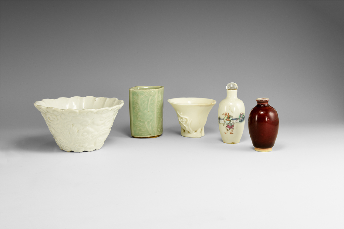 Chinese Glazed Vessel Group