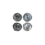 Ancient Roman Imperial Coins - Trajan - Arabia and Fortuna Denarii Group [2]