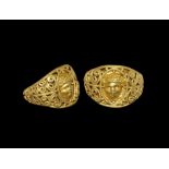 Roman Gold Ring with Eros