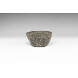Western Asiatic Bactrian Bowl with Rams