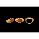 Roman Gold Ring of Legio XI Claudia