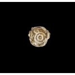 Roman Miniature Decorated Globular Vessel