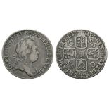 English Milled Coins - George I - 1723 SSC - '3 over 6' Sixpence