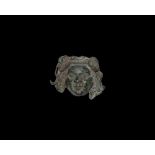 Roman Bacchus Head Mount