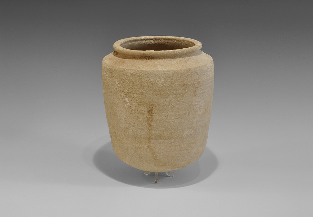 Phoenician Storage Jar with Ribbed Bottom