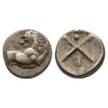 Ancient Greek Coins - Thracian Chersonesos - Lion Hemidrachm