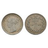 English Milled Coins - Victoria - 1882 - Maundy Penny