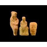 Greek Statuette Group