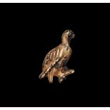 Egyptian Gold Bird Amulet