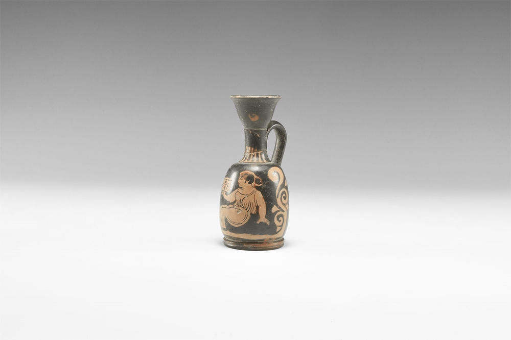 Greek Red-Figure Lekythos