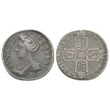 English Milled Coins - Anne - 1707 E - Sixpence