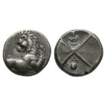 Ancient Greek Coins - Thracian Chersonesos - Lion Hemidrachm