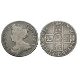 English Milled Coins - Anne - 1711 - Shilling