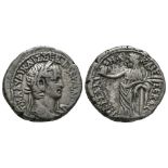 Ancient Roman Imperial Coins - Claudius and Messalina - Messalina Standing Tetradrachm