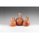 Roman Redware Jug Group