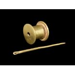 Parthian Gold Cotton Reel and Bodkin