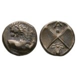 Ancient Greek Coins - Thracian Chersonesos - Lion Hemidrachm