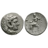 Ancient Greek Coins - Macedonia - Alexander III (the Great) - Zeus Tetradrachm