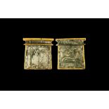 Egyptian Pectoral with Gilded Borders