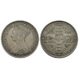 English Milled Coins - Victoria - 1880 - Gothic Florin