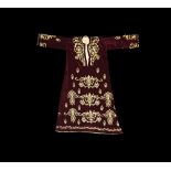 Islamic Ottoman Coat with Gilt Embroidery