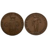 English Tokens - 18th Century - Kent - Dymchurch - 1794 - Token Halfpenny