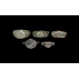 Roman Group of Engraved Rings