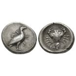 Ancient Greek Coins - Akragas - Crab Didrachm