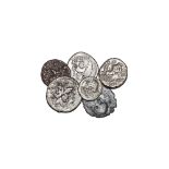 Ancient Roman Republican Coins - Mixed Denarii Group [6]