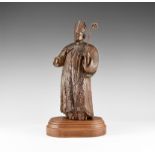 Post Medieval Bishop Figurine with Crozier