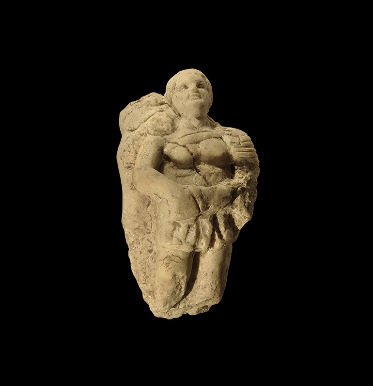 Roman Gladiator Figure Fragment - Image 2 of 2