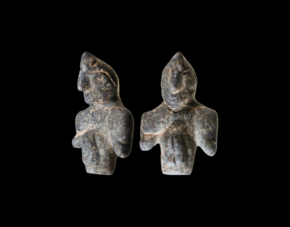 Western Asiatic Sumerian Worshipper Figure - Image 2 of 2