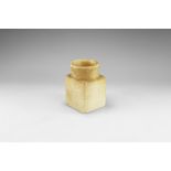 Western Asiatic Bactrian Square Jar