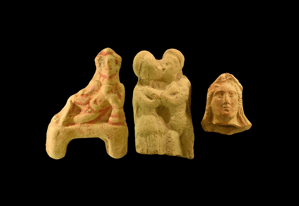 Greek Statuette Group