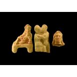 Greek Statuette Group