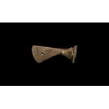 Viking Pierced Axehead with Laten Inlay