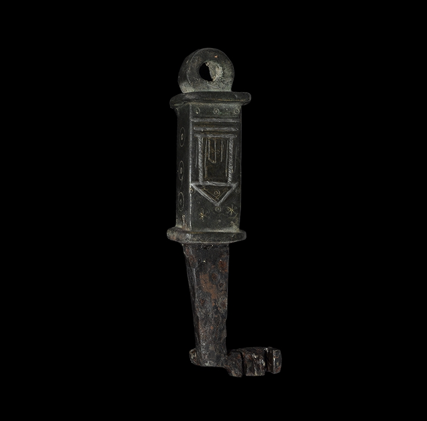 Roman Silver-Inlaid Temple Key