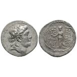 Ancient Greek Coins - Seleucid - Antiochos VII - Athena Tetradrachm