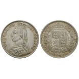 English Milled Coins - Victoria - 1887 - Halfcrown