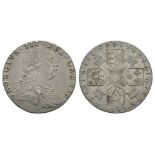 English Milled Coins - George III - 1787 - Sixpence