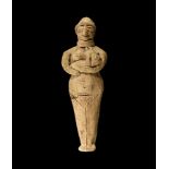 Western Asiatic Mother and Child Figurine