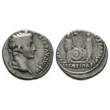 Ancient Roman Imperial Coins - Augustus - Gaius and Lucius Denarius