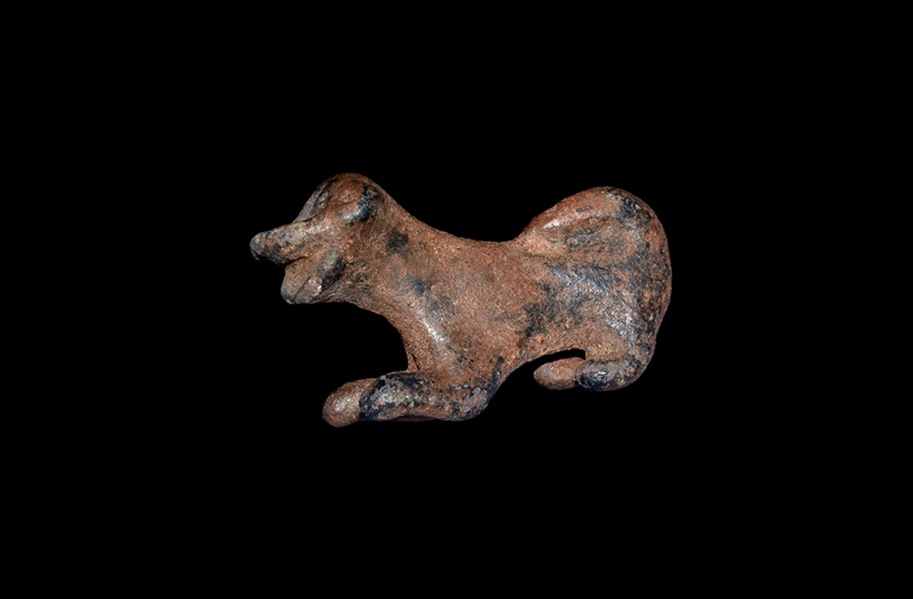 Western Asiatic Lion Statuette