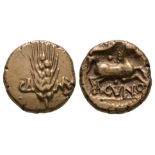 Celtic Iron Age Coins - Trinovantes and Catuvellauni - Cunobelin - Plastic Variant Gold Stater