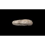 Stone Age British Knapped and Semi-Polished Axehead