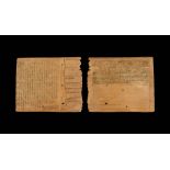 Roman Tablet Recording Sale of Clothing