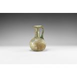 Roman Green Trefoil-Mouthed Pitcher