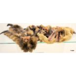 3 Real Fur stoles and other fur items