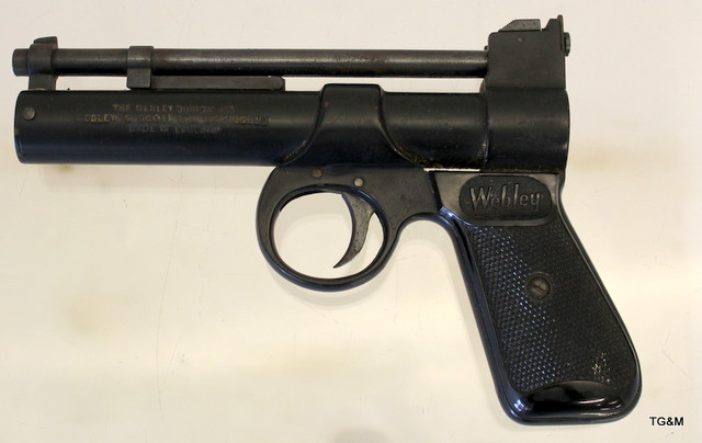 The Webley Junior .177 lever action pistol